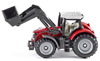 Siku Traktor Massey Ferguson z Przednią Ładowarką S1484