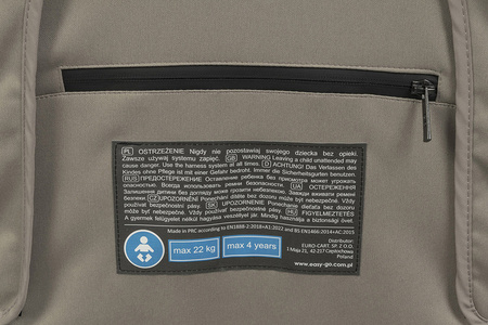 EasyGo Giro Wózek Głęboko-Spacerowy Savana Beige