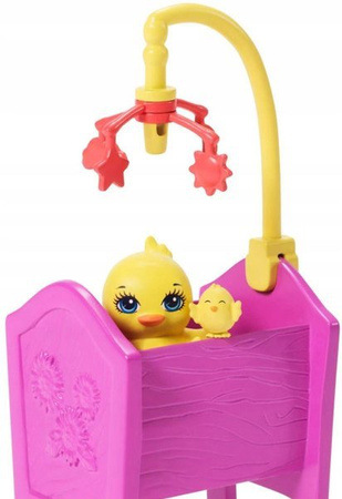 Enchantimals Żłobek Na Farmie Zestaw + Lalka i Zwierzątka GJX23
