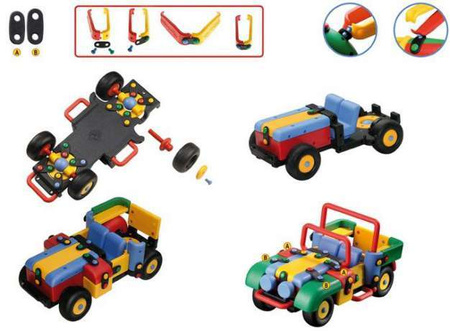 Mic-o-Mic Wesoły Konstruktor - Samochód Terenowy