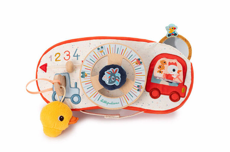 LILLIPUTIENS Miękka tablica aktywizująca do zabawy Farma 10 m+