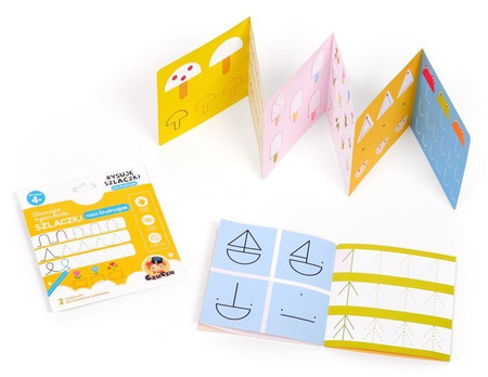 CzuCzu Dluuugie rysowanki. Rysuje szlaczki nieco trudnidniejsze 4+