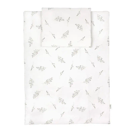 Waldin Pościel Dziecięca Junior 90x120 Zielone Gałązki