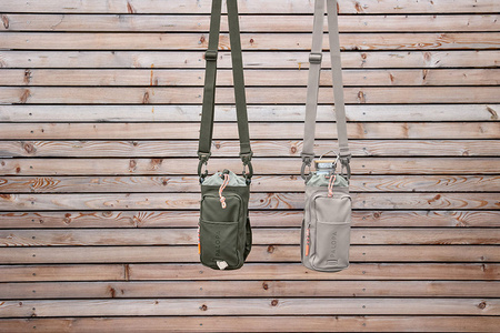 PALOPA Torebka saszetka na butelkę i smakołyki 2w1 Boudi dark olive