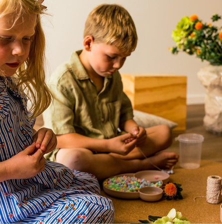 Dantoy EKO Koraliki do nawlekania 280 szt forest