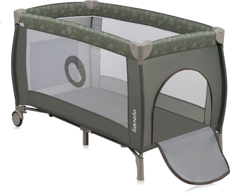 Lionelo Sven Plus Łóżeczko Turystyczne Beige Olive