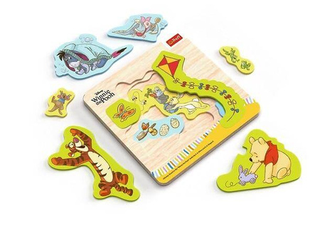 Trefl Puzzle Drewniane Winnie The Pooh 12el