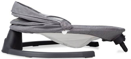 MoMi Kenani Leżaczek Bujaczek Elektryczny z Pilotem Dark Grey