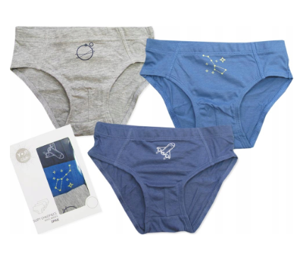 Yo! Majtki Chłopięce Slipy Kosmos Rozmiar 122-128