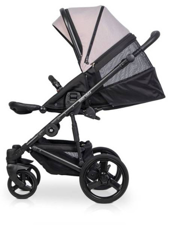 Riko Senso Wózek Głęboko-Spacerowy 2w1 Powder Pink