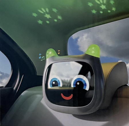 Benbat Hope Lusterko do Obserwacji Dziecka Projektor Gwiazd Grey