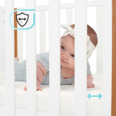 Kinderkraft Koya Łóżeczko Dostawne Kojec 4w1