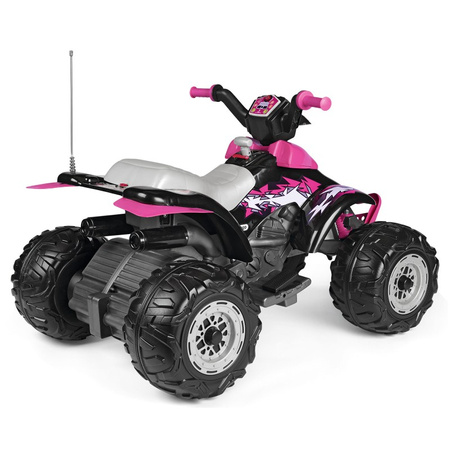 PegPerego CORRAL T-REX 330W Pink Quad
