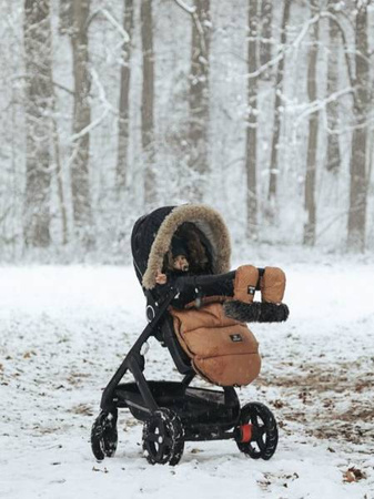 Makaszka Śpiworek Premium Do Wózka 12-36m Camel