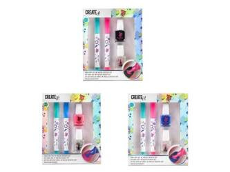 Create It Marker Do Paznokci Zestaw 3 Rodzaje