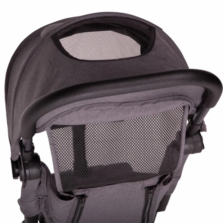 Kidnort Snöpetrel Wózek Spacerowy Szary Melanż