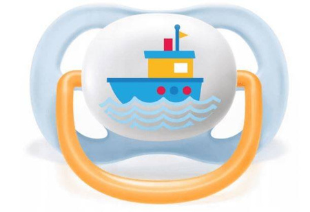 Avent Smoczek uspokajający Ultra Air Boy Mam Boat 0-6M 080/01