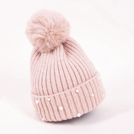 Yoclub! Czapka Zimowa Dziewczęca Marianna 54-56