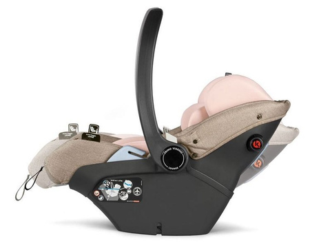 PegPerego Primo Viaggio Lounge Fotelik Samochodowy 0-13kg + Baza I-Size Mon Amour