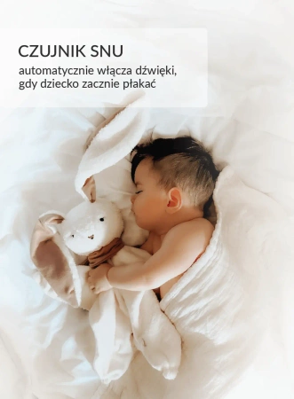 Szumisie Dou Dou Szumiąca Przytulanka 5w1 z Lampką Królik