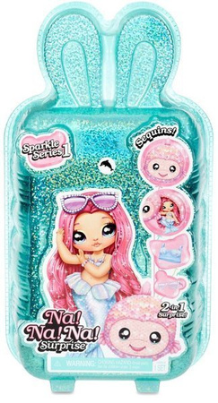 Na! Na! Na! L.O.L Surprise lol Błyszcząca Lalka z Pomponem Pinguin
