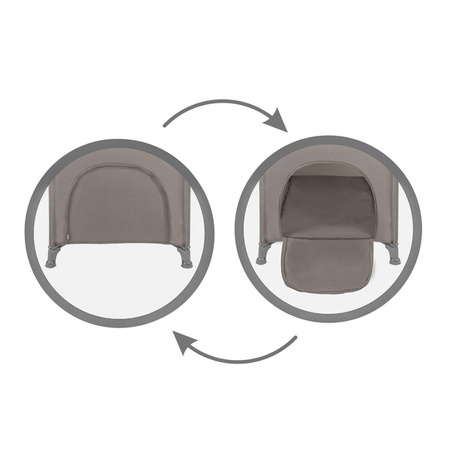 Kidwell Blissy Łóżeczko Turystyczne Dwupoziomowe Lift Beige