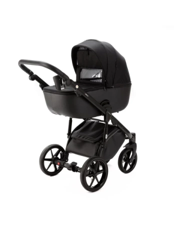 Adamex Nola Standard Wózek Głęboko-Spacerowy Czarny PS-37-LUX