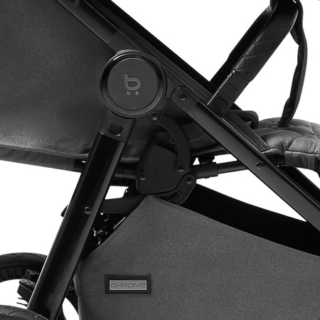 Future Design Xplode Chrome Wózek Spacerowy Steel Graphite