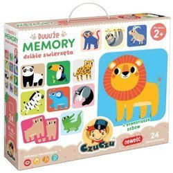 CzuCzu Duuuże Memory - Dzikie Zwierzęta