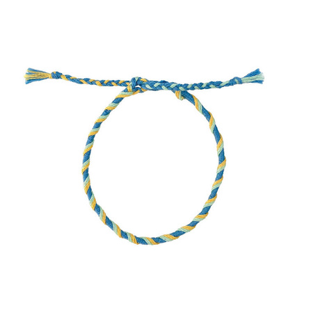 Janod Zestaw kreatywny do tworzenia biżuterii Tęczowe bransoletki 30 szt. 8+