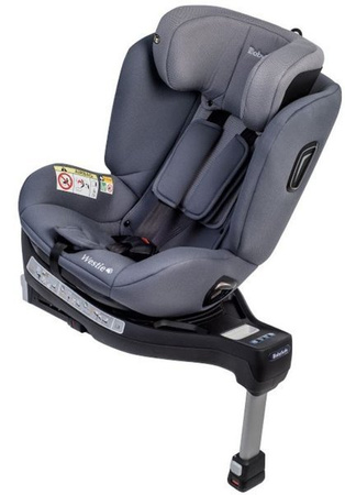 BabySafe Westie Fotelik Samochodowy 0-18 kg Black Grey