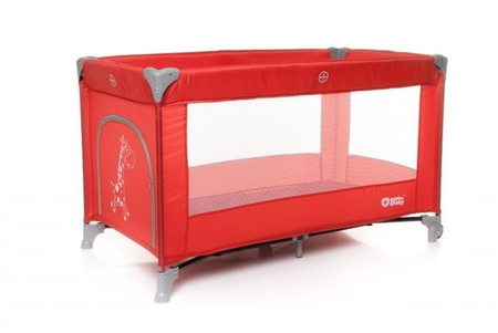 PlusBaby Łóżeczko Turystyczne Czerwone