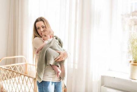 Poofi Kocyk Bawełniany Paris Khaki 80x100