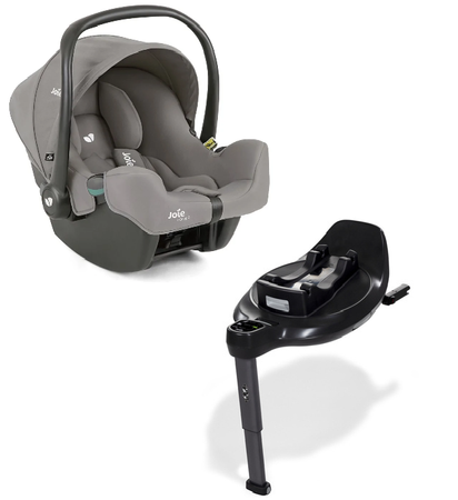 Joie I-Snug 2 Fotelik Samochodowy 0-13 kg Pebble + Joie i-Base Encore Baza Obrotowa