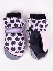 Yoclub! Rękawiczki Narciarskie Dziewczęce 14cm