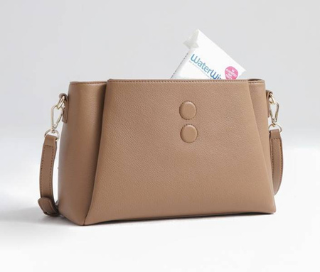 Joissy Torebka Crossbody I Organizer Do Wózka 2w1 Dla Mamy Midi Blush Beige