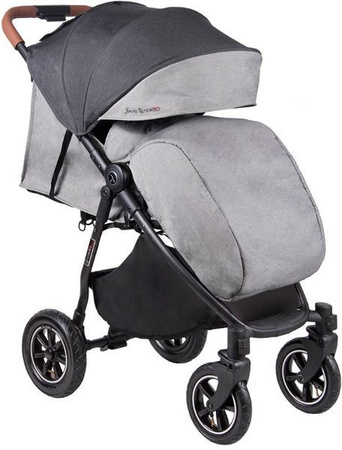 Coletto Nevia Wózek Spacerowy Dark Grey