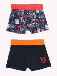 Yoclub! Majtki Bokserki Chłopięce  2Pak 134-140