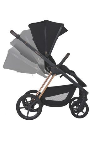 Espiro Miloo 2024 Wózek Głęboko-Spacerowy 110 Diamond Black