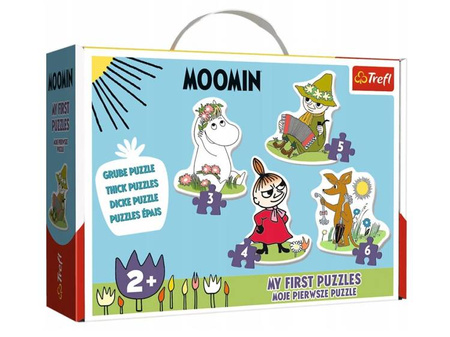 Trefl Puzzle Baby Classic Wesołe Muminki 36094