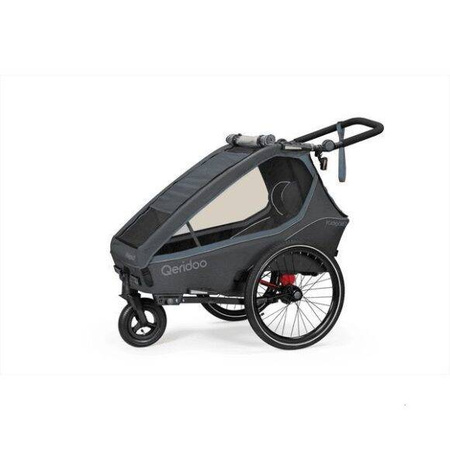 Qeridoo Kidgoo1 Przyczepka Rowerowa Navy Blue