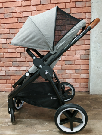 Cybex Balios Exclusive Wózek głęboko-spacerowy Chinchilla Grey