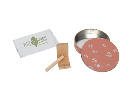 Petit Artichaut Okrągłe Pudełko Na Odcisk - Tęcza