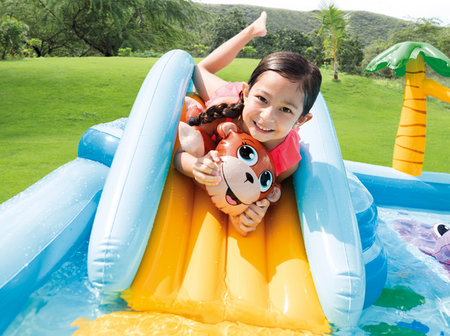 INTEX Basen Dmuchany Plac Zabaw Dżungla 57161