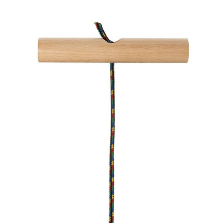 Sanki Drewniane z Oparciem i sznurkiem dla Dzieci 25217