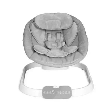 Neno Nube Elektroniczny Leżaczek Bujaczek Szary