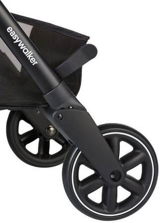 Easywalker Jackey Kompaktowy Wózek Spacerowy z Torbą Transportową Pebble Grey