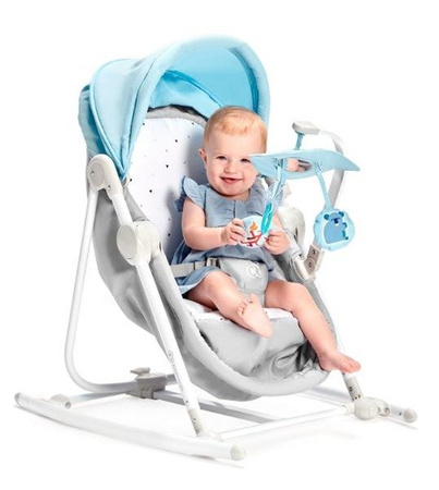 Kinderkraft Unimo 5w1 Leżaczek Light Blue