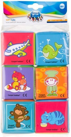 Canpol Kostka Edukacyjna Miękka 6 szt.