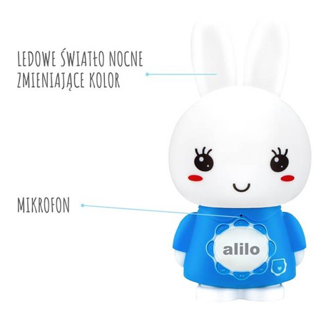 Alilo Króliczek Big Bunny G7C Niebieski